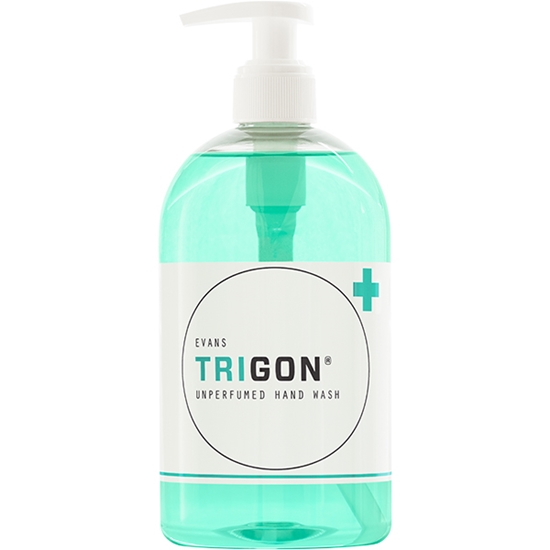 Picture of A050FEV Evans Trigon Unperfumed Hand Wash 6x500ml