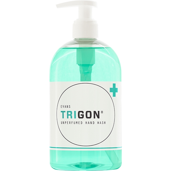 Picture of Evans Trigon Unperfumed Hand Wash 6 X 500 ml