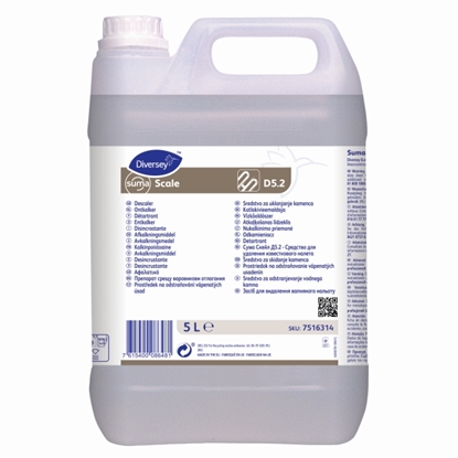 Picture of 7516314 Diversey Suma Scale D5.2 Concentrated Acidic Cleaner 5 Litre