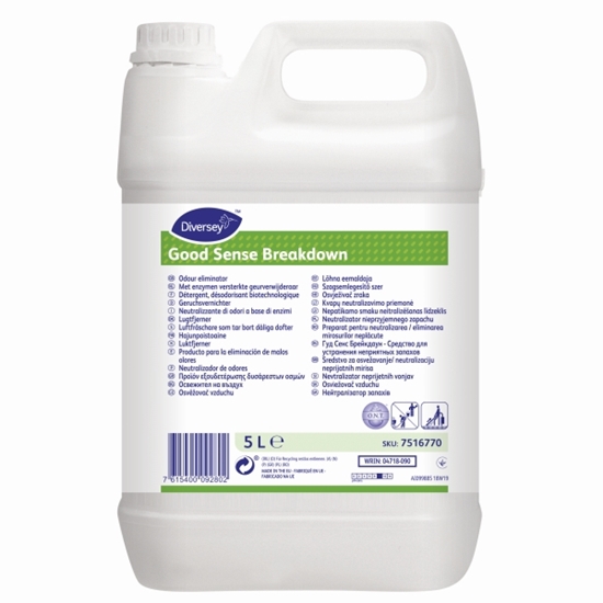 Picture of 7516770 GOOD SENSE BREAKDOWN ODOUR NEUTRALISER 5 LITRE