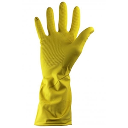 Picture of YELLOW LARGE HOUSEHOLD  GLOVES PER PAIR