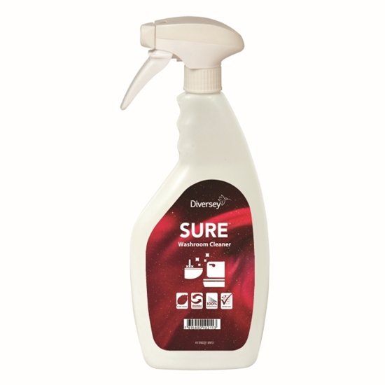 Picture of SURE WASHROOM [empty] 6 X 750ML SPRAY BOTTLE