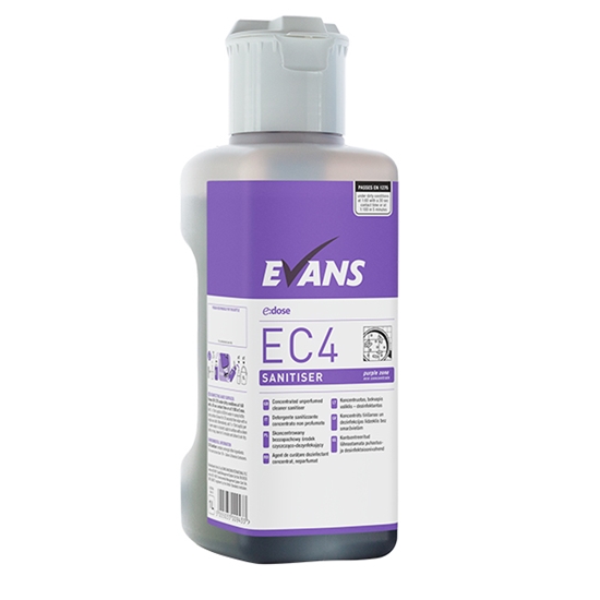 Picture of Evans EC4 Sanitiser 1Ltr Multi Surface Disinfectant