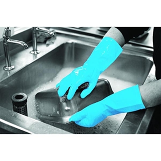 Picture of BLUE LARGE HOUSEHOLD GLOVES PER PAIR