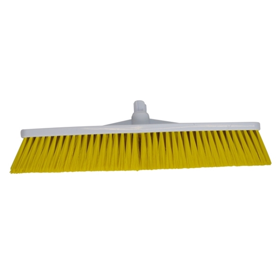 Picture of SYR 300MM (12") HARD PUSH BROOM HEAD YELLOW