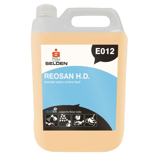 Picture of E012 REOSAN H.D BIOCIDAL ODOUR CONTROL FLUID 5 LITRE