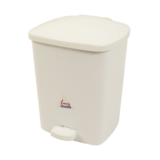 Picture of Plastic Pedal Bin 15 Litre White