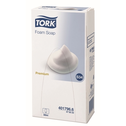 Picture of Tork 470022 Foam Soap Premium S34 800ML