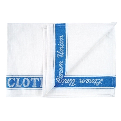 Picture of Linen Union Glass Cloth Blue 50 x 76cm