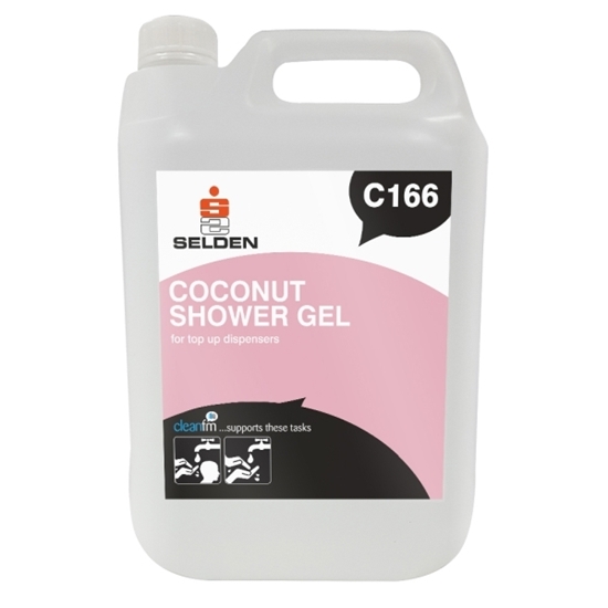 Picture of C166 COCONUT SHOWER GEL 5LT