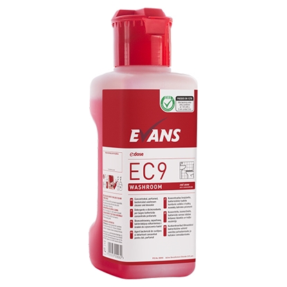 Picture of Evans EC9 Washroom Bactericidal Cleaner & Descaler 1 Litre