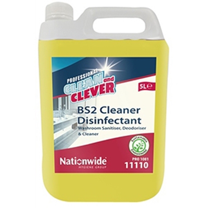 Picture of NW11110 C&C BS2 Cleaner Disinfectant Lemon 5Ltr