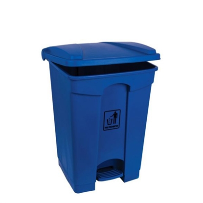 Picture of Polypropylene Pedal Bin 45 LITRE BLUE