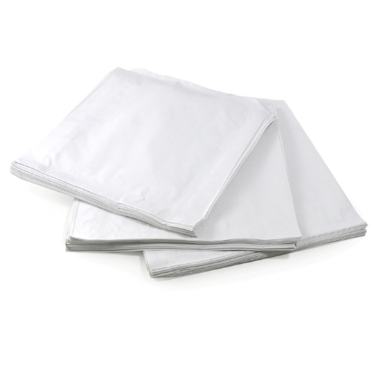 Picture of 8.5" White Sulphite Paper Bags – Case of 1000