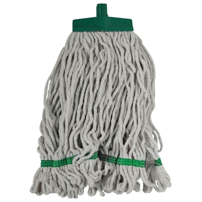 Picture of SYR Kentucky Cotton Changer Looped Stay-Flat Mop head 341g (12oz) Green