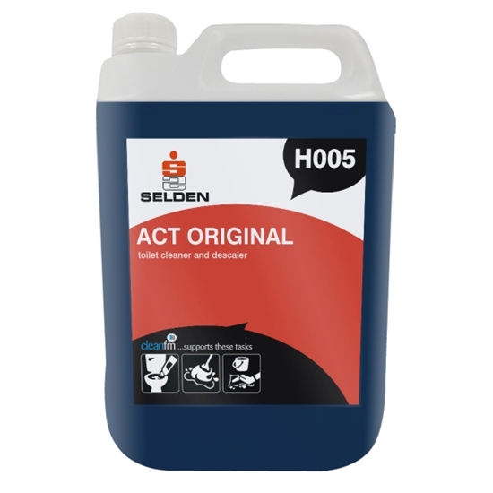 Picture of H005 Selden Act Original Toilet Cleaner & Descaler (Stainless Steel Safe) 5 Litre