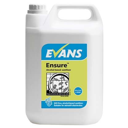 Picture of Evans Ensure Alcohol Sanitiser 5 Litre