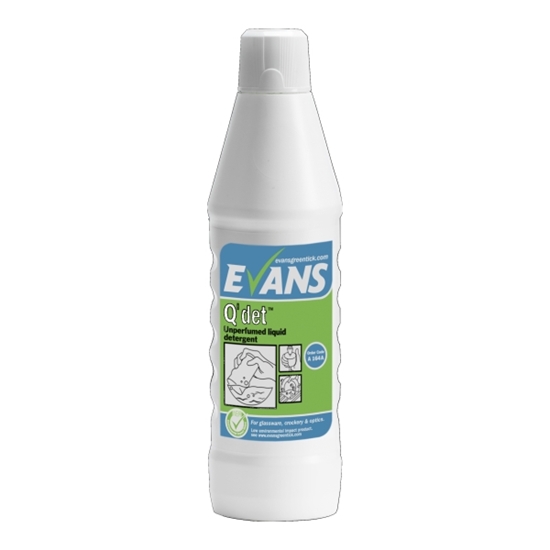 Picture of Evans Q'det™ Unperfumed Washing Up Liquid 1 Litre