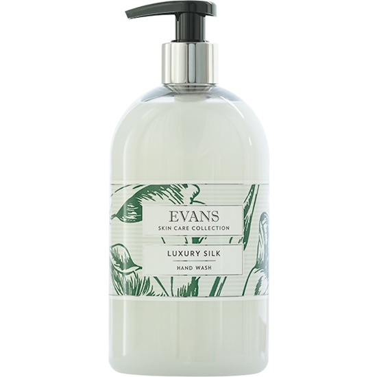 Picture of Evans Luxury Silk Enriched Hand, Hair and Body Wash 6X500ml