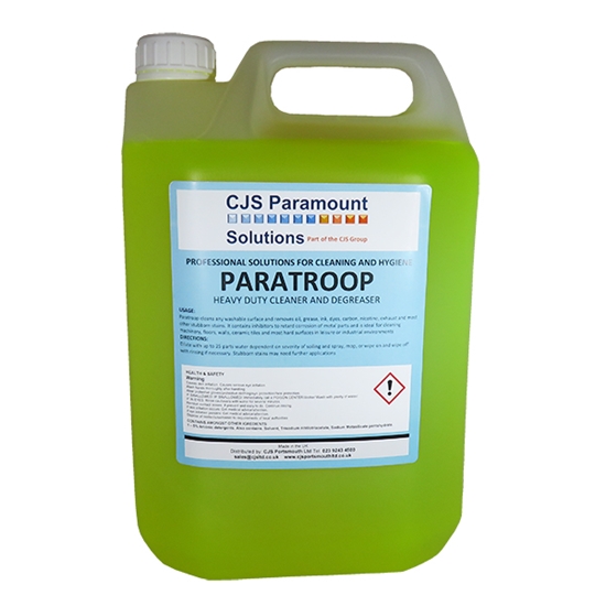 Picture of CJS Paramount Paratroop Multi Purpose Degreaser 2 x 5 Litre ** 2 Cases MUST be purchased **