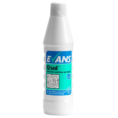 Picture of Evans Q'sol Superior Washing Up Liquid 1 Litre