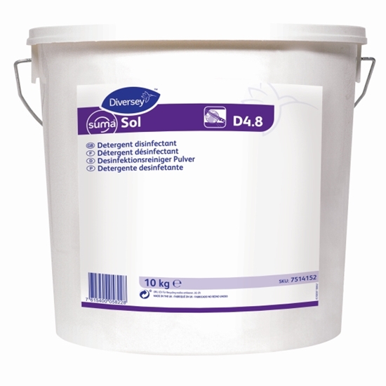 Picture of 7514152 Diversey Suma Sol D4.8 Disinfectant 10kg