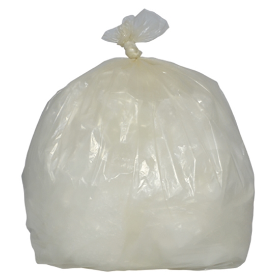 Picture of GR0105 MD CLEAR REFUSE SACK [200] 457 X 737 X 965