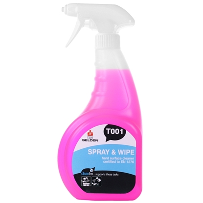 Picture of BACTERICIDAL SPRAY AND WIPE CLEANER 750ML (T001)