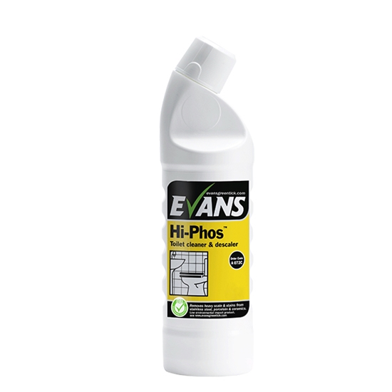 Picture of Evans Hi-Phos Heavy Duty Washroom & Toilet Cleaner & Descaler 1 Litre