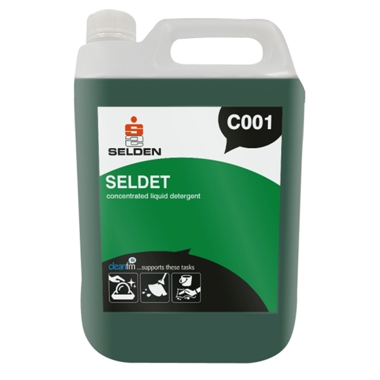 Picture of C001 SELDET CONCENTRATE NEUTRAL DETERGENT 5LTR