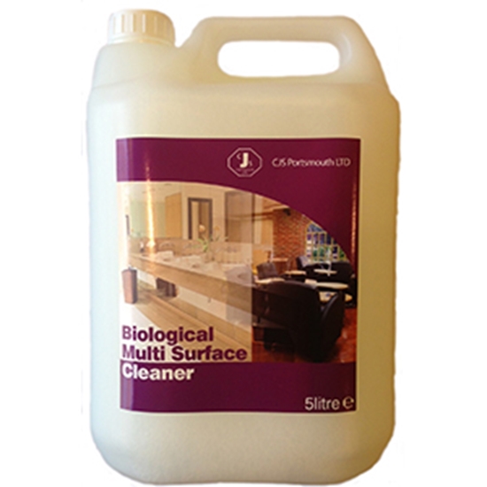 Picture of CJS BIOLOGICAL MULTI SURFACE CLEANER 5LTR