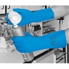 Picture of NITRI-TECH BLUE NITRILE GLOVE MEDIUM FLOCK LINED - CLEARANCE SALE