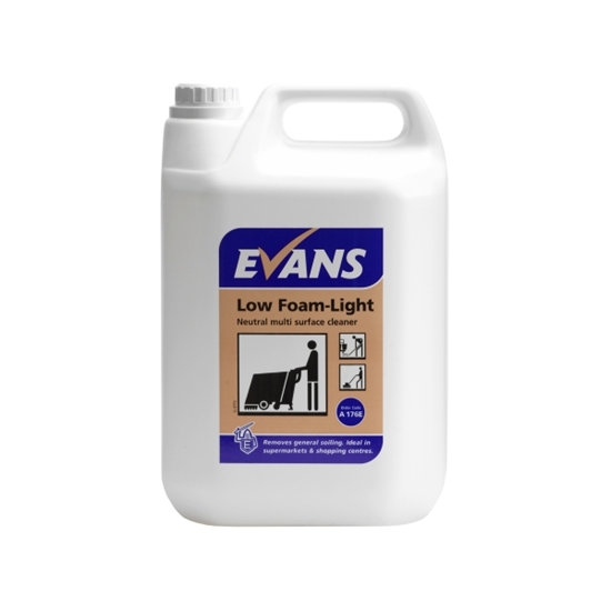 Picture of EVANS LOW FOAM LIGHT MULTI SURFACE CLEANER (UNPERFUMED) 5 LITRE