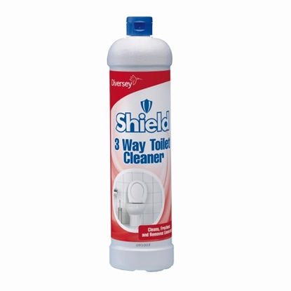 Picture of SHIELD 3 WAY TOILET CLEANER 12 x 1LTR