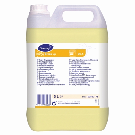 Picture of Diversey Suma Break Up D3.5 Concentrated Liquid Degreaser 5 Litre