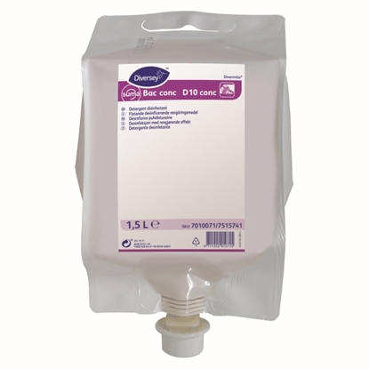 Picture of 7010071 Diversey Suma Bac Conc D10 Super Concentrated Sanitiser 1.5 Litre- Case