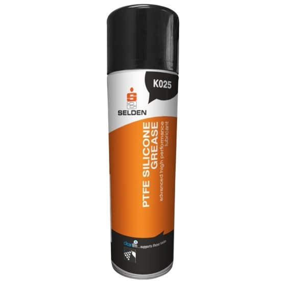 Picture of K025 Selden PTFE Silicone Grease Advanced High Performance Lubricant 480ml