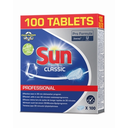 Picture of Sun Professional Dishwashing Tablets- 100