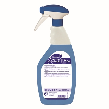 Picture of D6L Suma Rapid Glass & Stainless Steel (6 x 750ml)