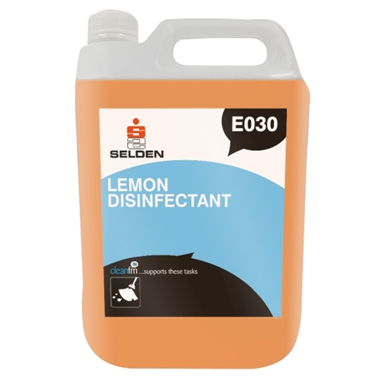 Picture of E030 SELDEN LEMON DISINFECTANT 5LTR