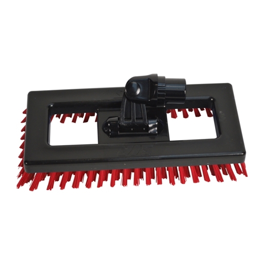 Picture of 920034 RED/BLACK DECK SCRUBB WITH SWIVEL NECK