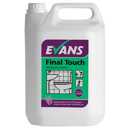 Picture of EVANS FINAL TOUCH 5LTR BATHROOM CLEANER