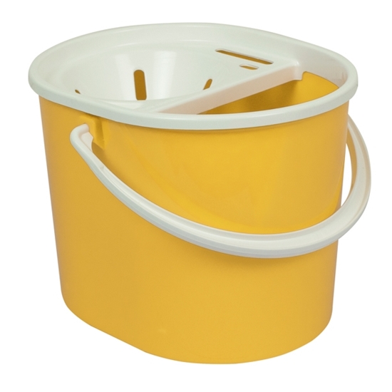 Picture of LUCY 15 LITRE YELLOW OVAL BUCKET