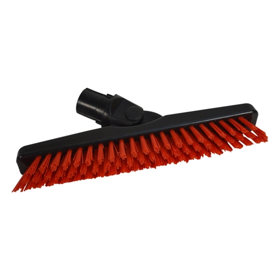 Picture of 930067 23CM GROUT BRUSH BLACK WITH RED BRISTLES