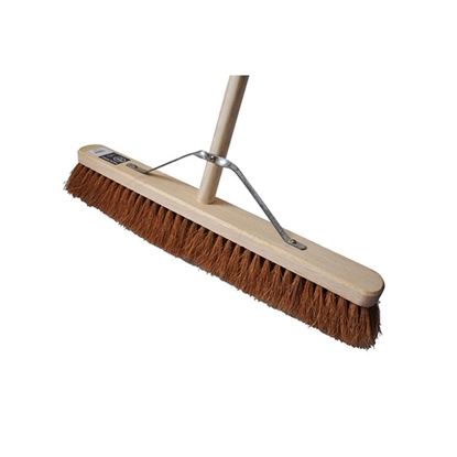 Picture of HILLBRUSH H17/5FHS 610MM TRADE SOFT PLATFORM BROOM FITTED WITH HANDLE