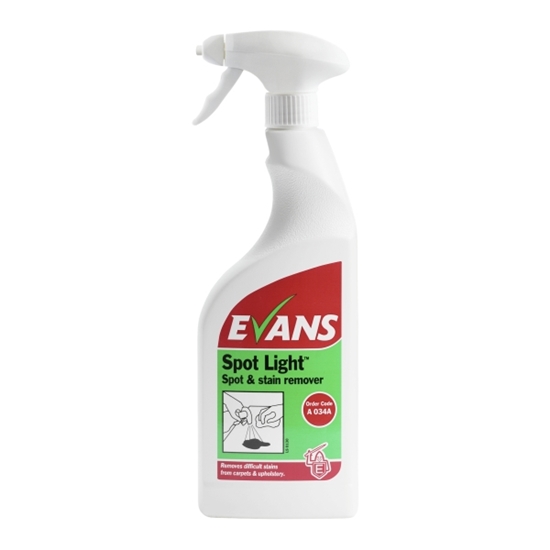 Picture of EVANS SPOTLIGHT™ SPOT AND STAIN REMOVER FOR CARPETS 750ML SPRAY - CASE OF 6