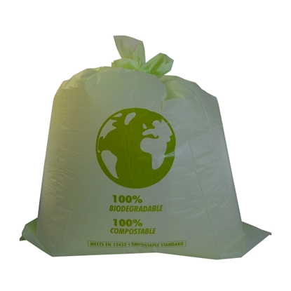 Picture of 90 Litre Compostable Swing Bin Liner - 10 Rolls x 20 Bags