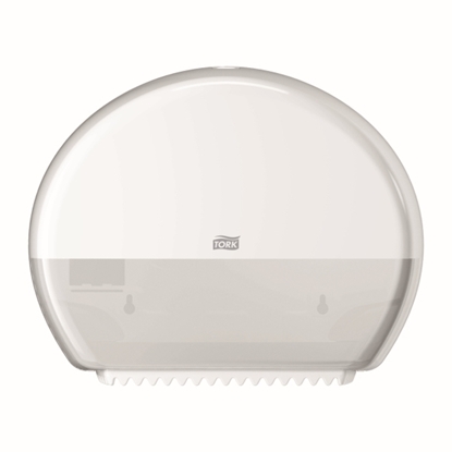 Picture of Tork T2 Mini Jumbo Toilet Roll Dispenser White