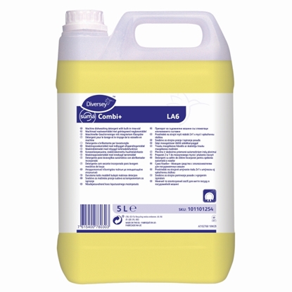 Picture of Diversey Suma Combi+ LA6 2 in 1 Detergent & Rinse Aid 5 Litre