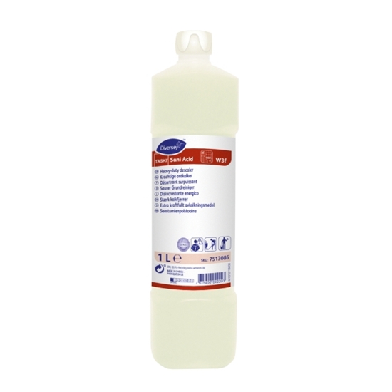 Picture of 7513086 Taski Sani Acid Concentrated Phosphoric Acid Based Descaler 1 Litre